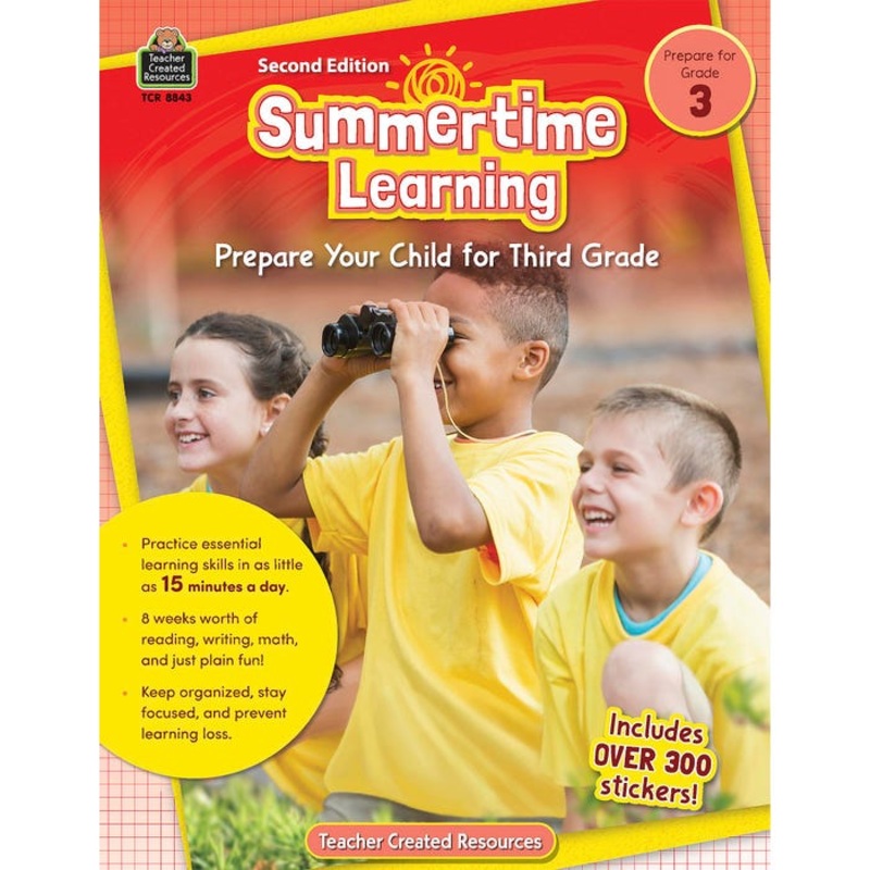 Teacher Created Resource Workbook SummerTime Learning, Grade 3