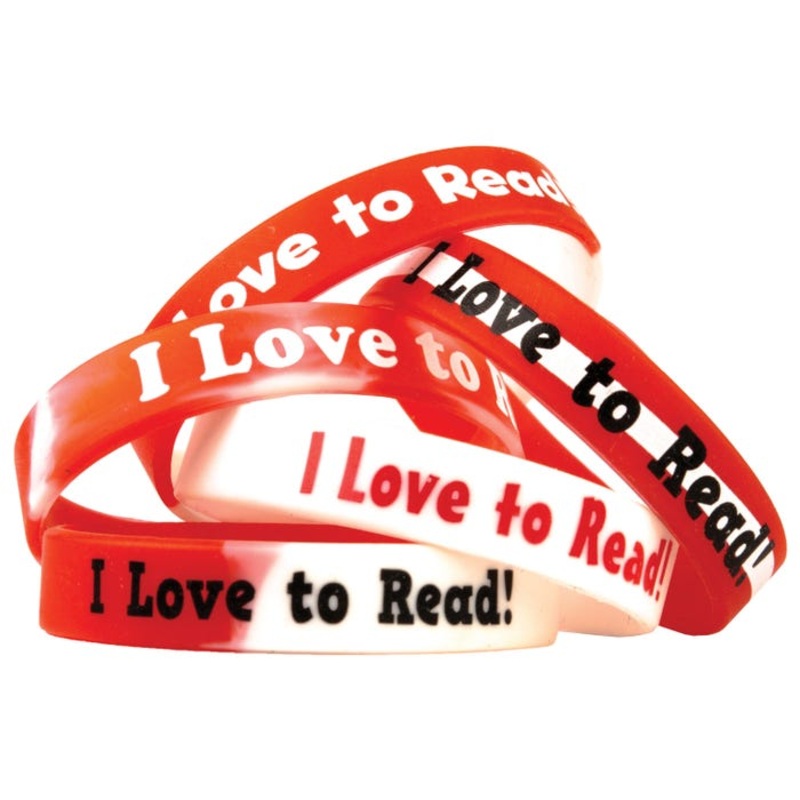 Teacher Created Resources I Love to Read Wristbands