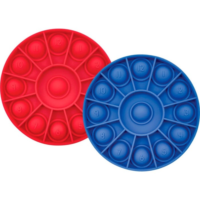 Teacher Created Resources Push and Pop Number Wheels, Set of 2