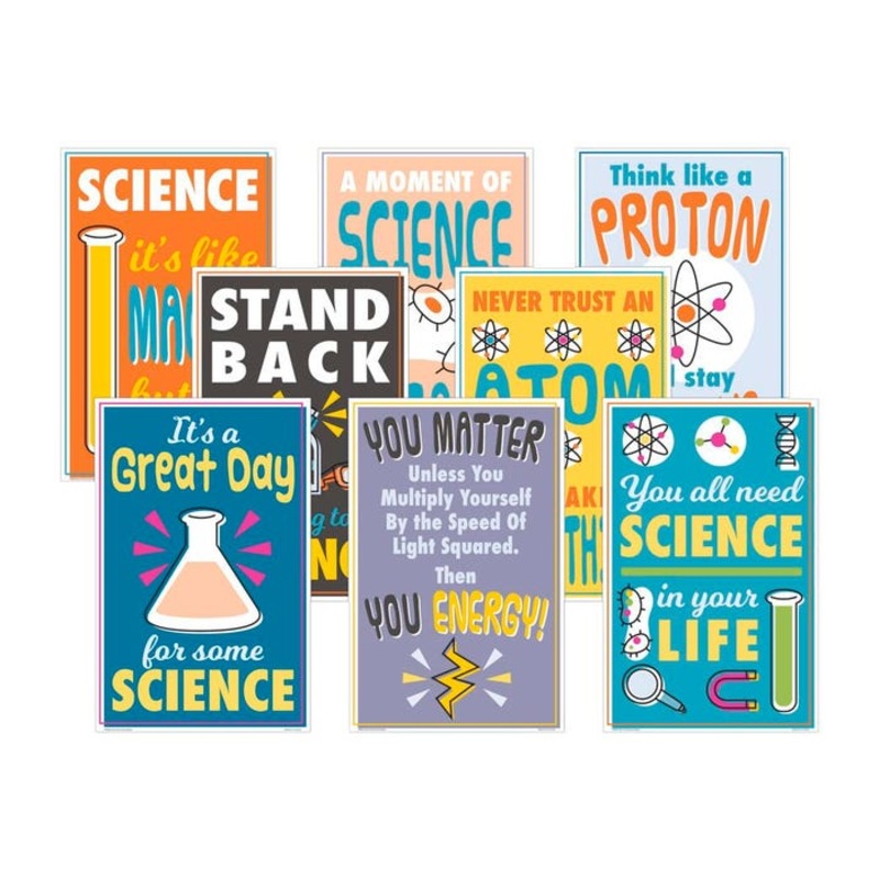 Teacher Created Resources Science Fun Charts, 17 x 11 inches