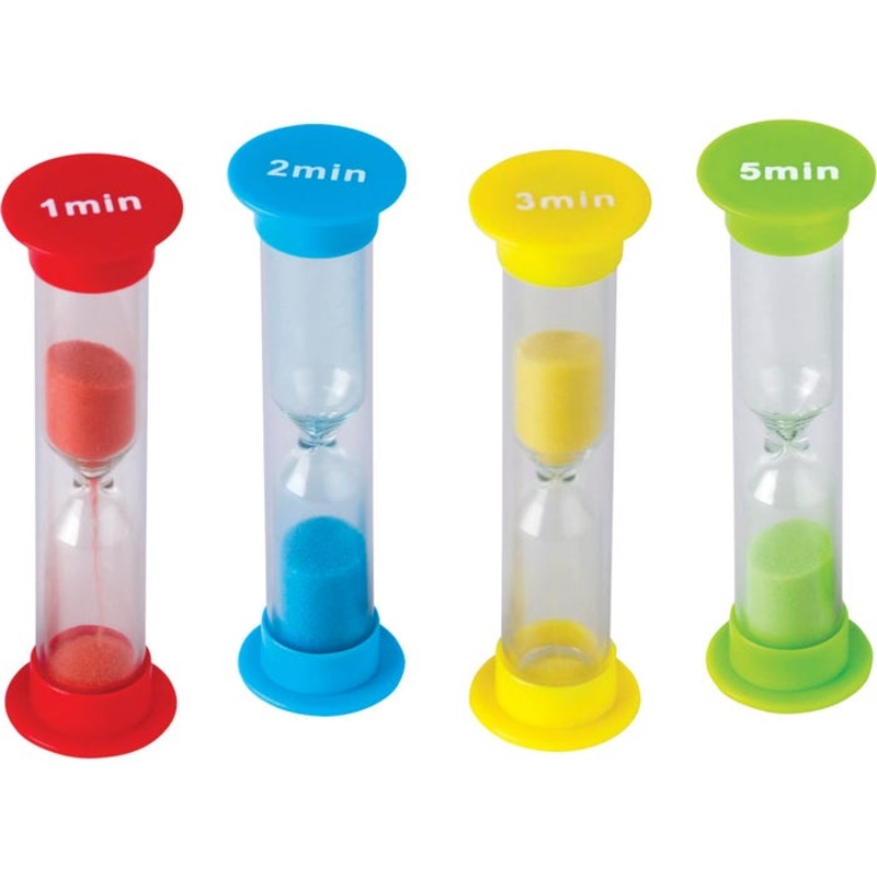 Teacher Created Resources Small Sand Combo, Set of 4 Timers