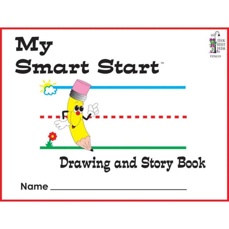 Teacher Created Resources Smart Start Drawing and Story Book, 11 x 8-1/2 Inches, 48 Pages