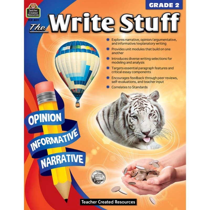 Teacher Created Resources The Write Stuff, Grade 2
