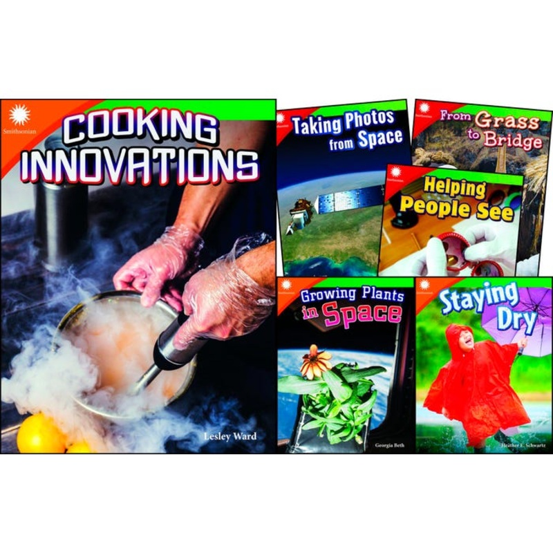 Smithsonian Informational Text: Creative Solutions, Grades 2-3, 6-Book Set