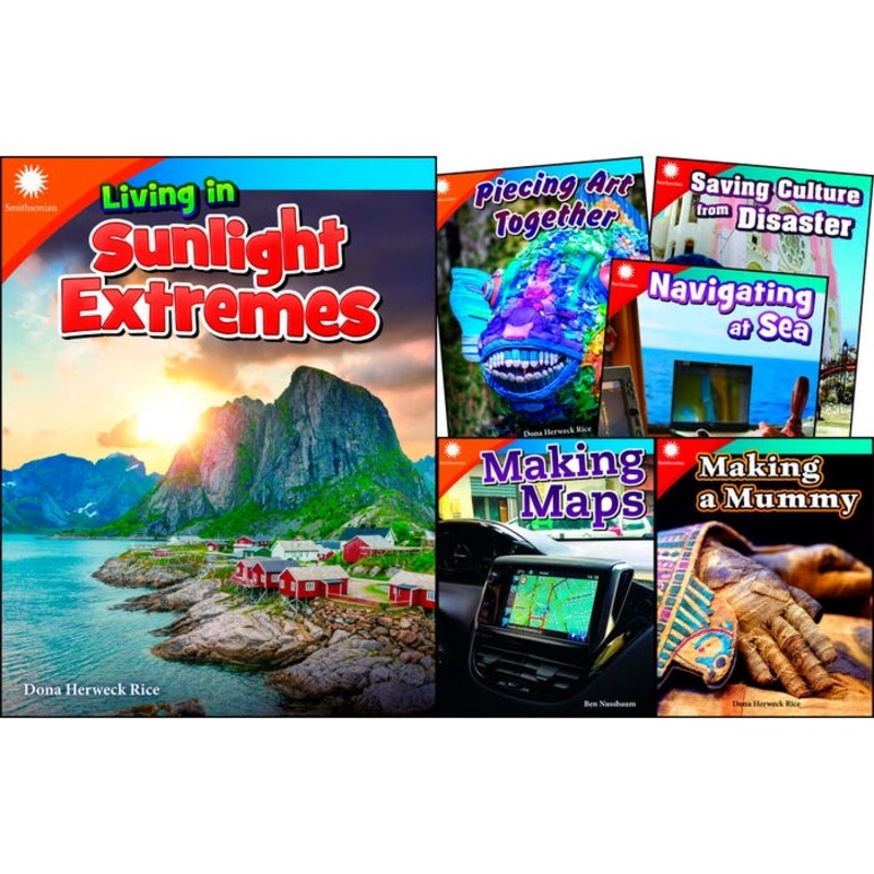 Smithsonian Informational Text: History & Culture, Grades 2-3, 6-Book Set