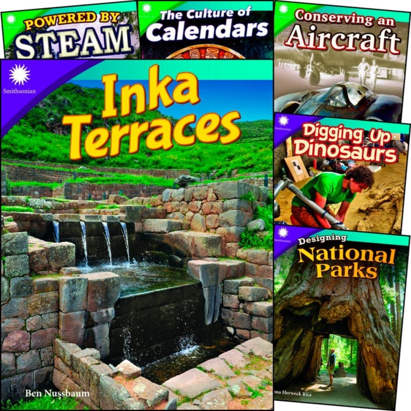 Smithsonian Informational Text: History & Culture, Grades 4-5, 6-Book Set