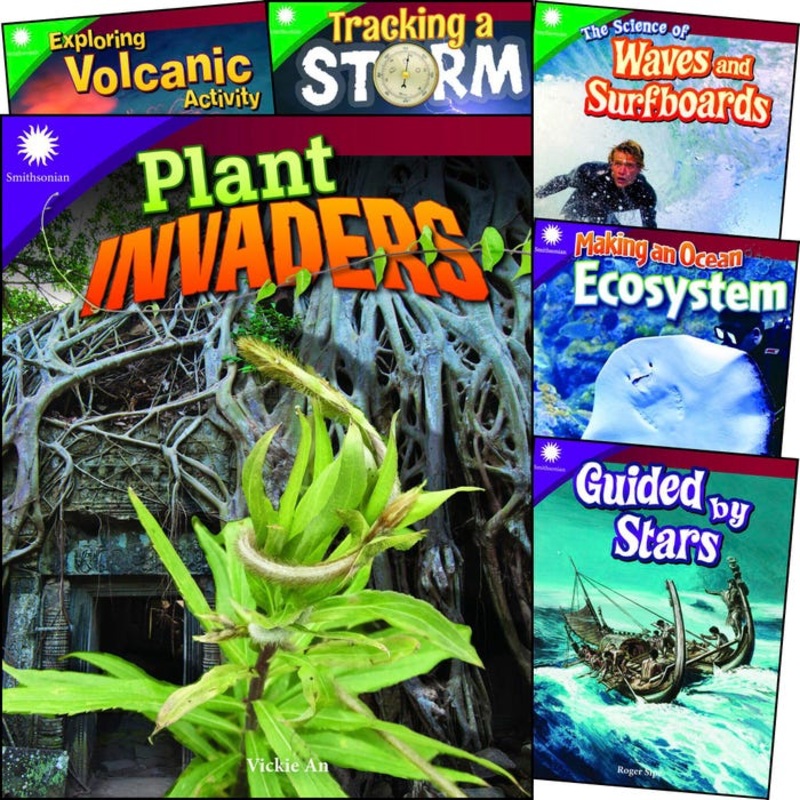 Smithsonian Informational Text: The Natural World, Grades 4-5, 6-Book Set
