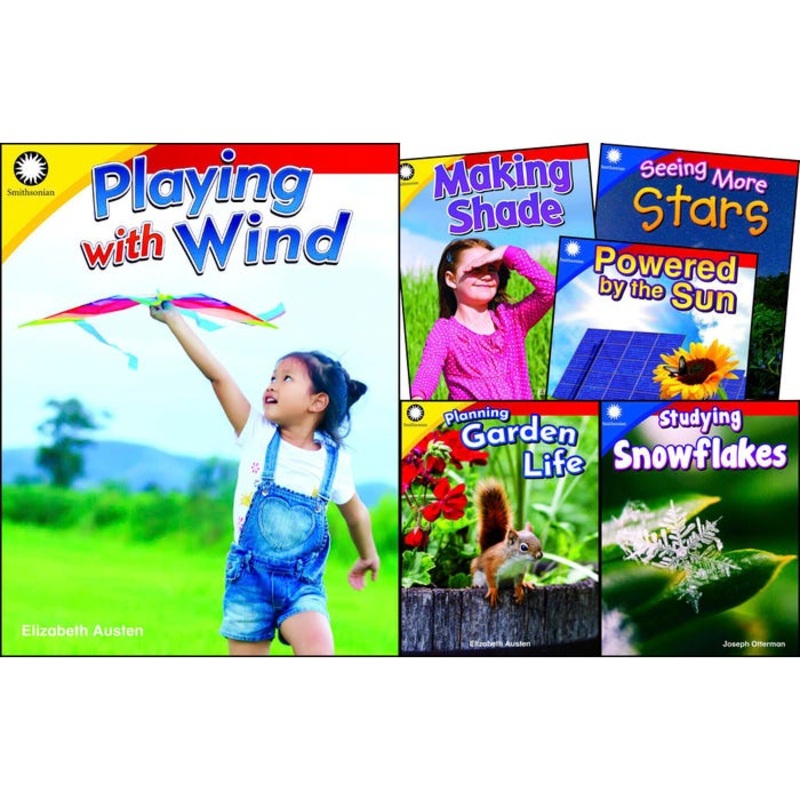 Smithsonian Informational Text: The Natural World, Grades K-1, 6-Book Set