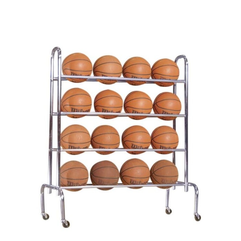 Tandem Sport Wide-Base 4-Tier Ball Rack, 42-1/2 x 18-1/2 x 52 Inches