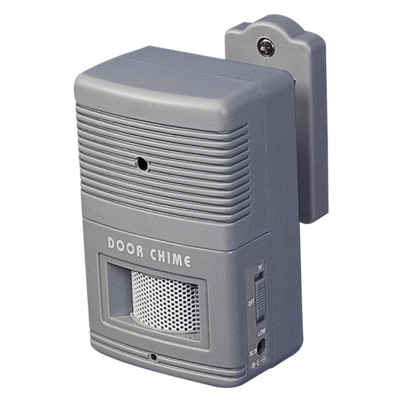 Tatco Visitor Chime, 3 V, Gray