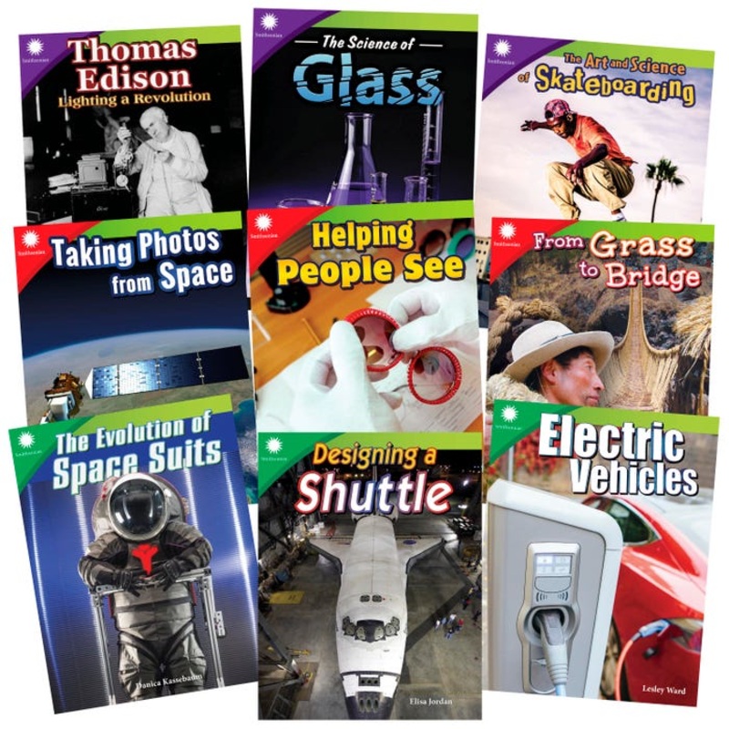Teacher Created Materials Creative Solutions STEAM Books, Grades K to 2, Set of 9