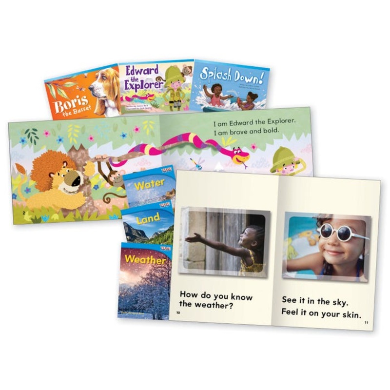 Teacher Created Materials Explore Earth Fiction & Nonfiction Text Pairs, Grade 1, Set of 6