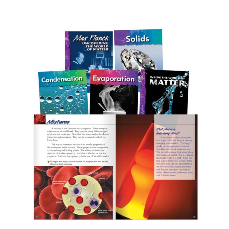 Teacher Created Materials Matter Matters Book Set of 5