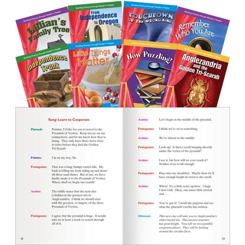 Teacher Created Materials Reader's Theater: Cross-Curricular Set, Grades 5 to 6, Set of 8