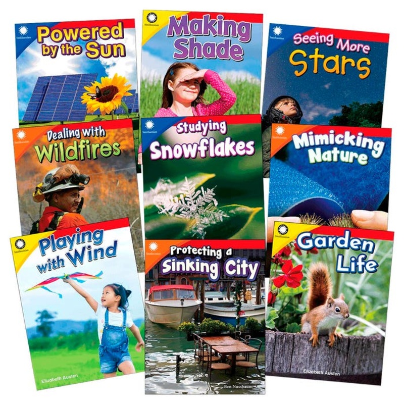 Teacher Created Materials Smithsonian Informational Text: The Natural World, Paperback, Grades K to 2, Set of 9