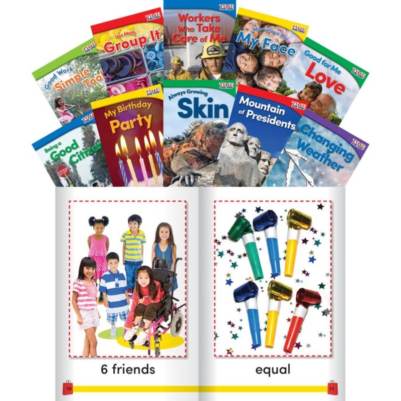 Teacher Created Materials TIME FOR KIDS Informational Text Readers Set 3, Grade K, Set of 10