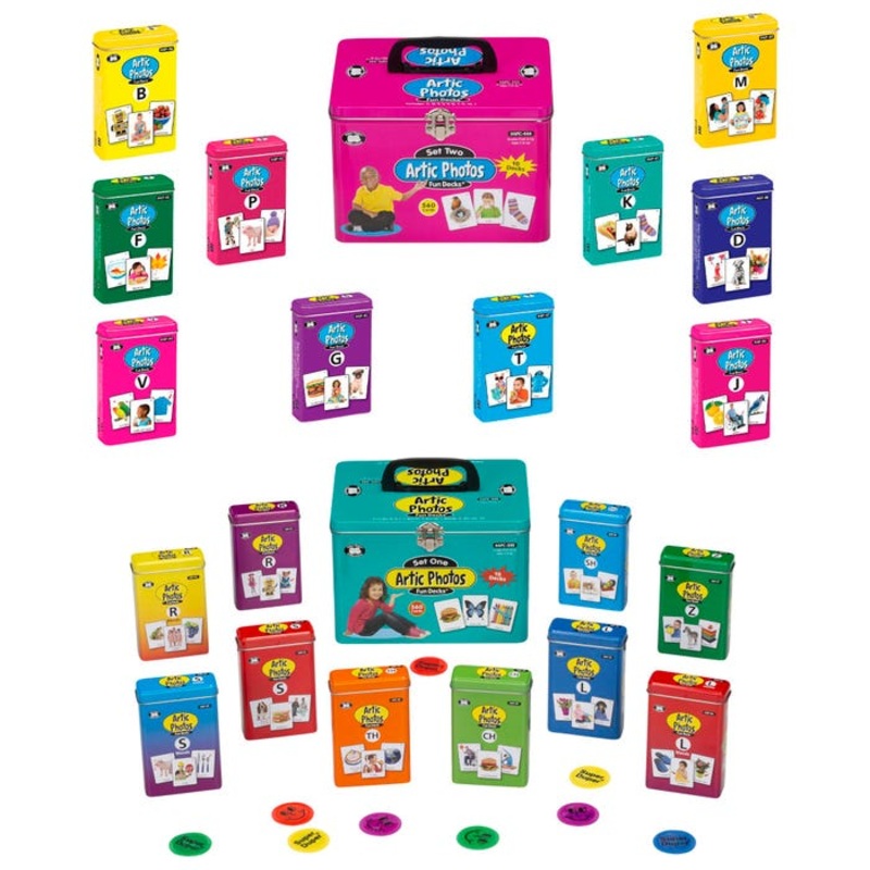 Super Duper Articulation Photo Fun Deck Set 1 & 2 Combo Kits