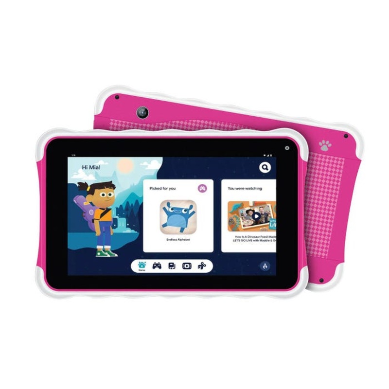 Supersonic 7 Inch Kids Tablet with Android 13, Pink