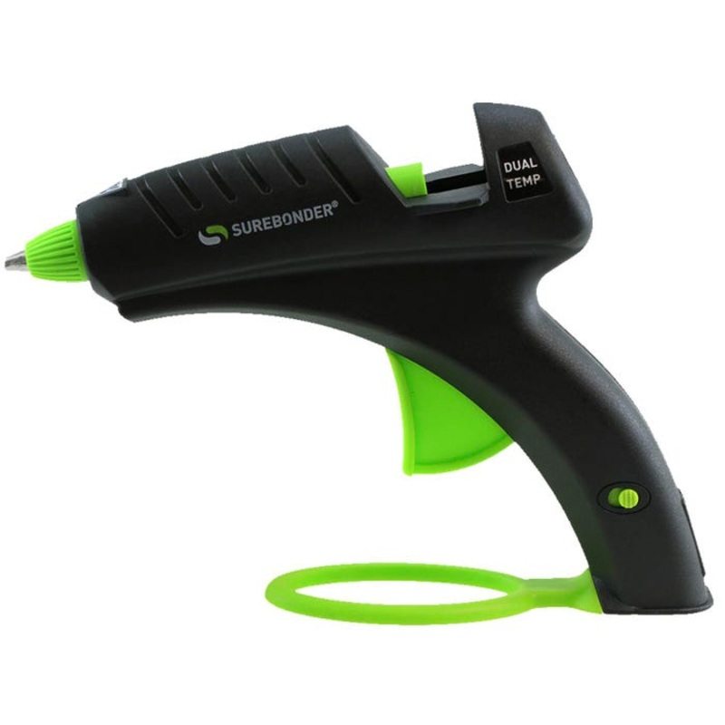 Surebonder Dual Temp Cordless/Corded Glue Gun, 40 Watt