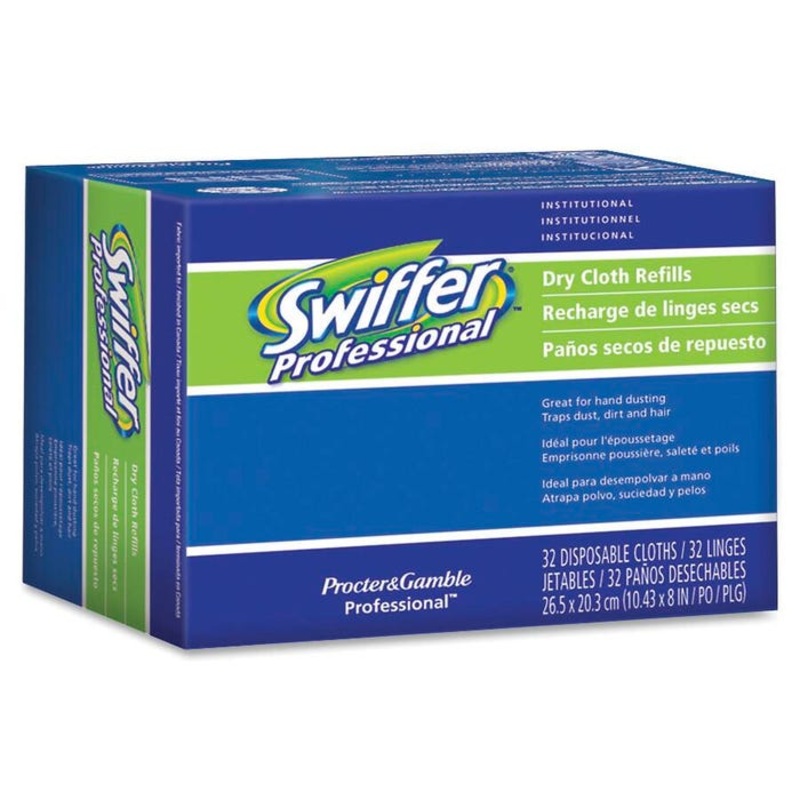 Swiffer Sweeper Dry Mop Cloths Refill, 32 Count Box, Case of 6