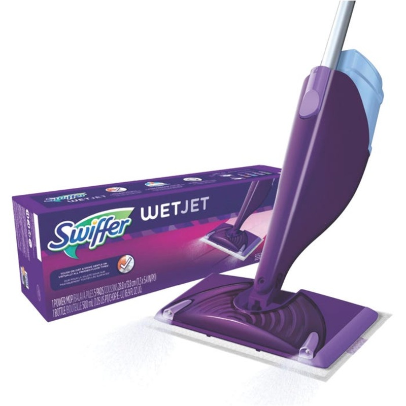 Swiffer WetJet Mopping Kit, Purple