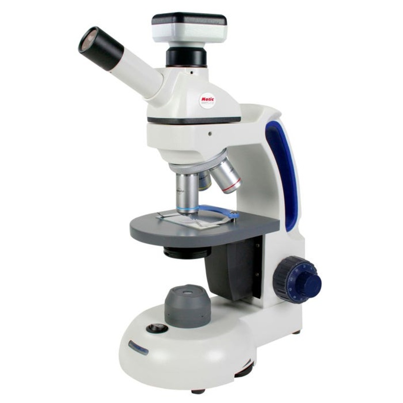 Swift Optical M3603C-USB3 Monocular Compound Cordless Microscope with Moticam A5 Camera