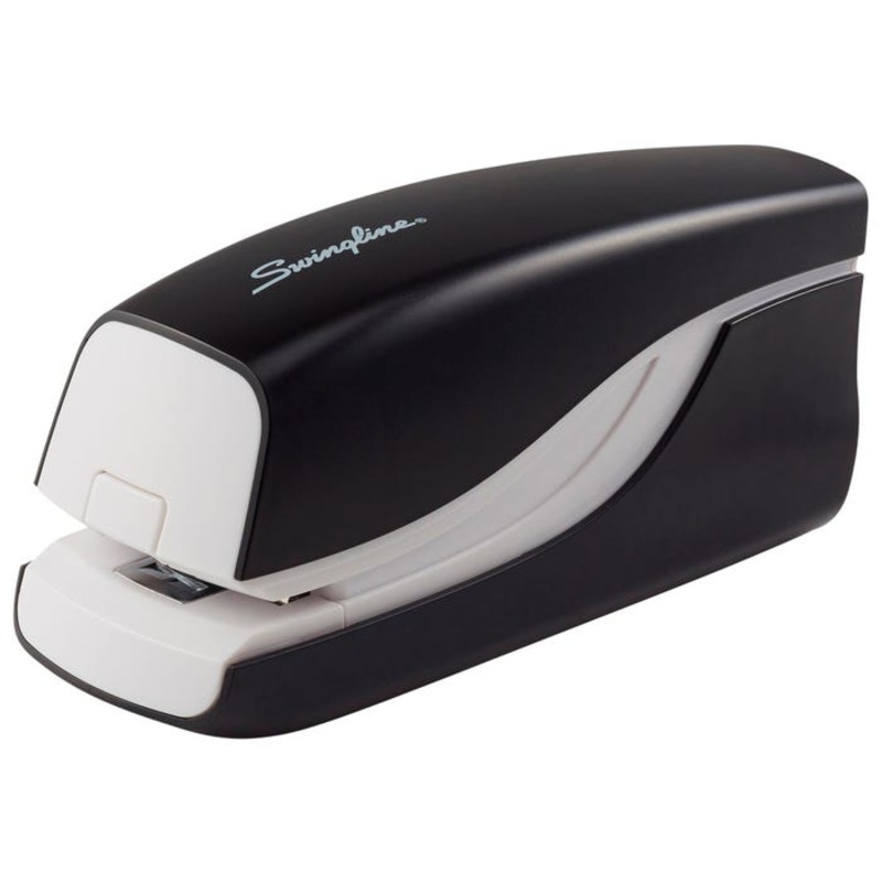 Swingline Breeze Automatic Stapler, Battery Powered, 20 Sheet Capacity, Black