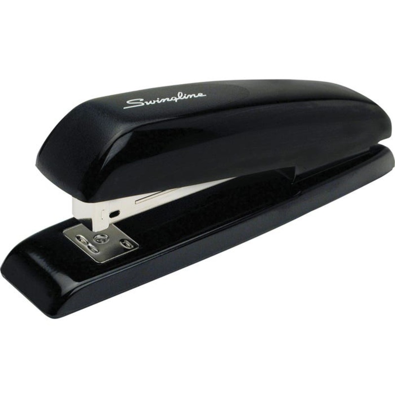Swingline Full Strip Desk Stapler, S.F.4 Premium, 35450 Staples, 20 Sheets, 210 Staple, Black