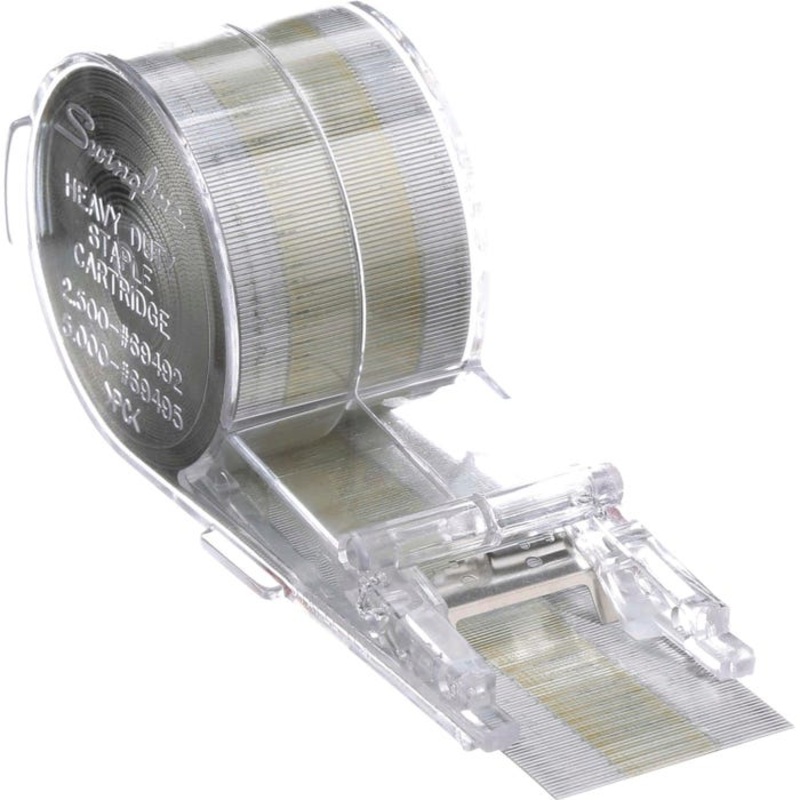 Swingline S.F. 227 Chisel Point Heavy Duty Cartridge Staple, 1/2 in Crown, 3/8 in Leg, 70 Sheets, Pack of 5000