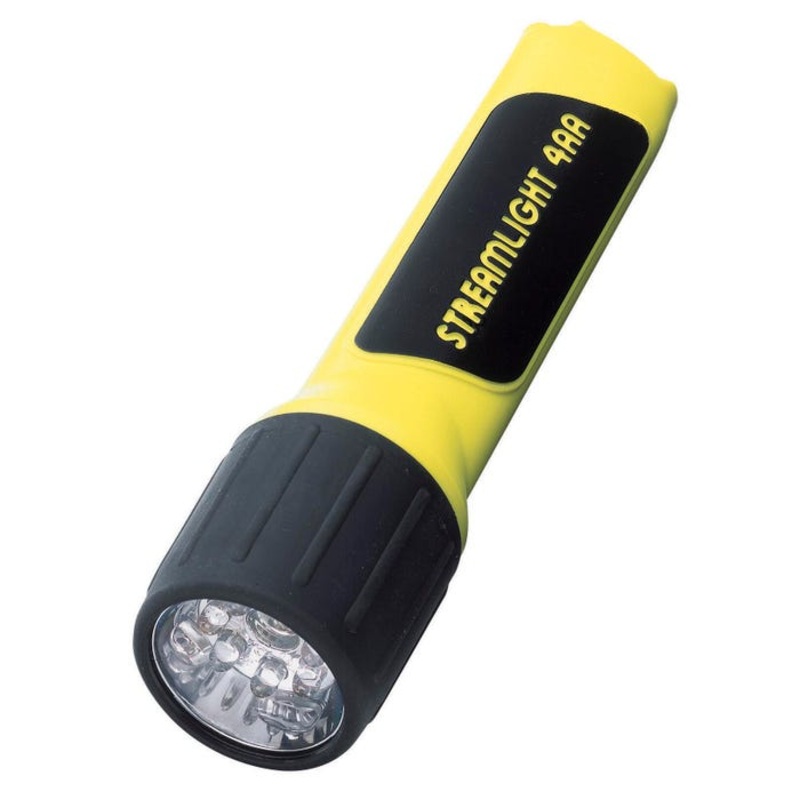 Streamlight 4AA ProPolymer LED Flash Light, 6-1/2 Inches, Yellow/Black