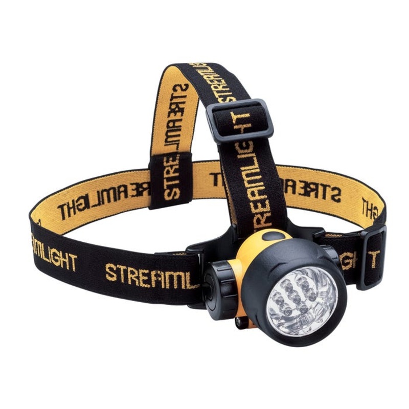 Streamlight Septor LED Headlamp with Elastic Strap, 2-3/4 x 2 x 2 Inches, Yellow