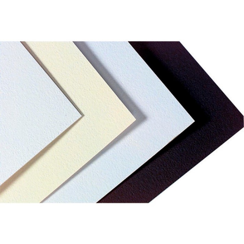 Stu-Art Economy Mat Board, 16 x 20 Inches, Pebble White, Pack of 50