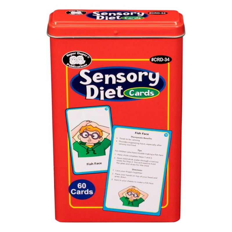 Super Duper Sensory Diet Cards