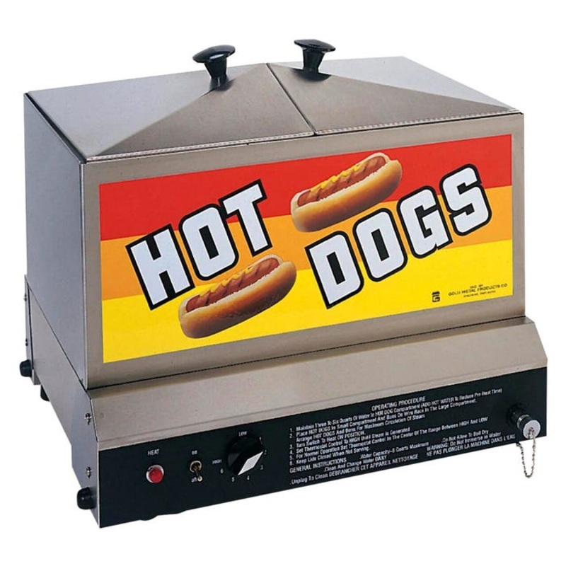 Steamin' Demon Hot Dog Steamer and Bun Warmer
