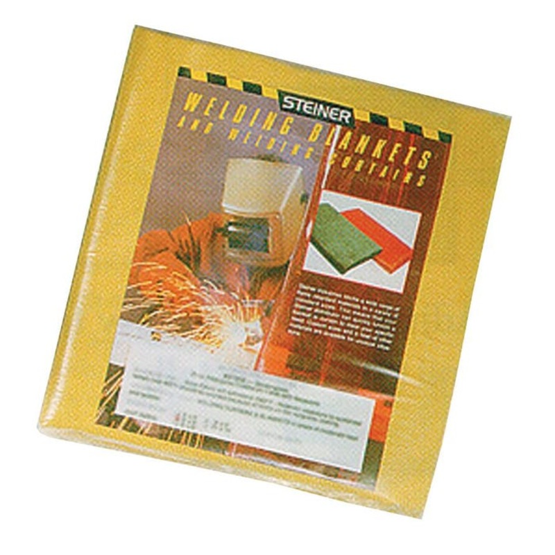 Steiner Enterprises Inc Toughguard Welding Blanket, 6 X 6 ft, 0.035 in, Heat-Cleaned Fiber Glass