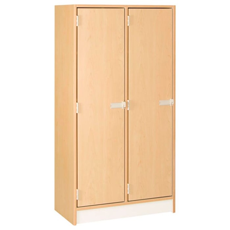Stevens I.D. Systems 1-Shelf Double Door Locker, 30-1/4 x 18 x 59 Inches