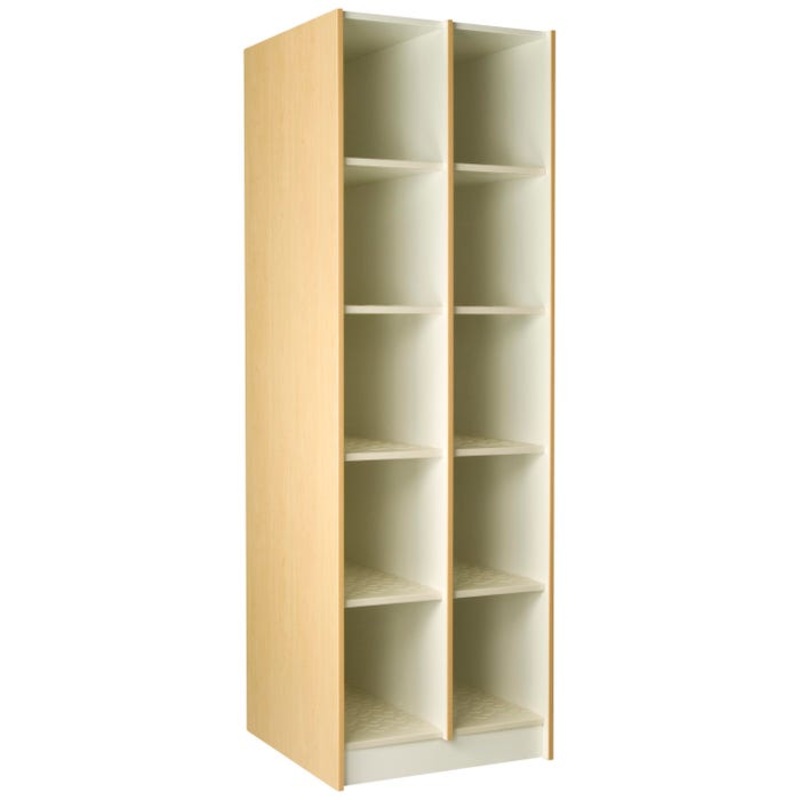 Stevens I.D. Systems 10 Compartment Instrument Storage, 27 x 29 x 84 Inches