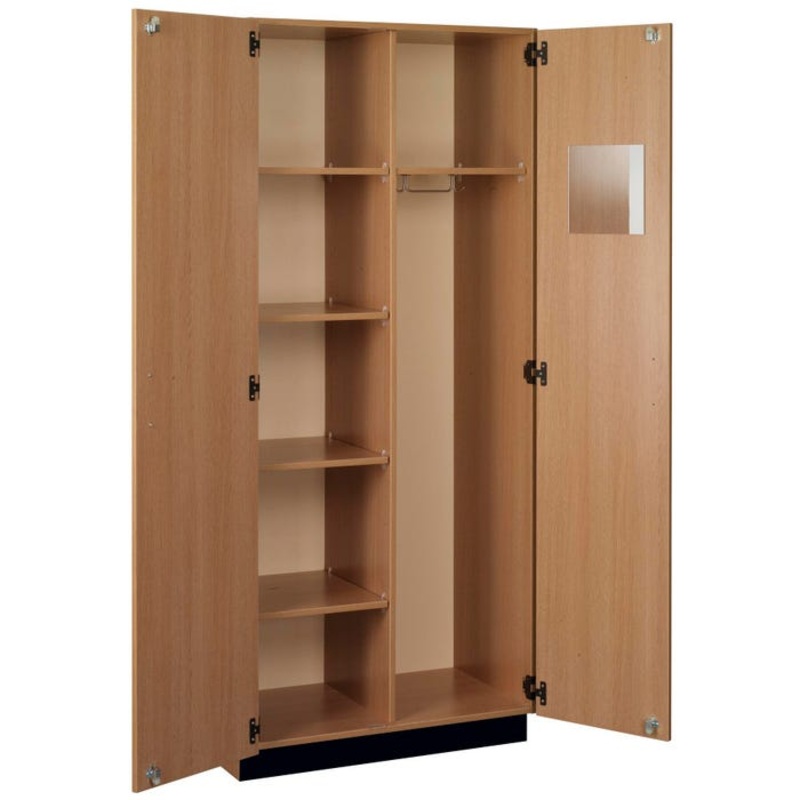 Stevens I.D. Systems Wardrobe Cabinet with Lock, 36 x 23 x 84 Inches