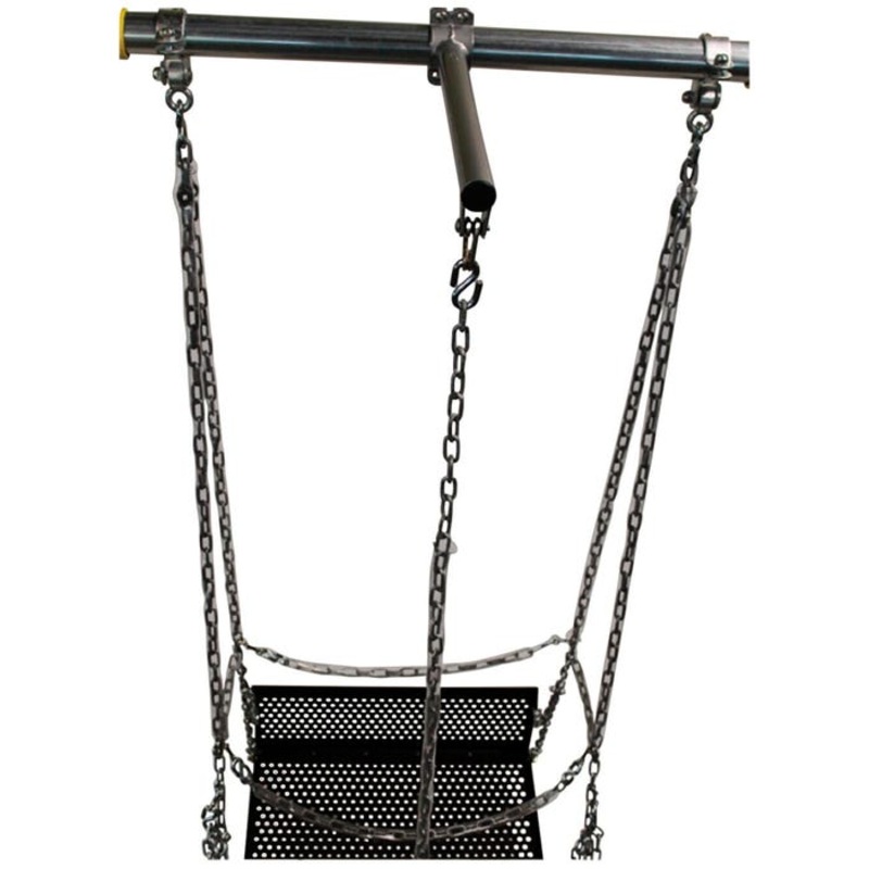 SportsPlay Equipment Swing Set Pull Chain Attachment with 8 ft Chain, 2-3/8 in Top Cross Bar