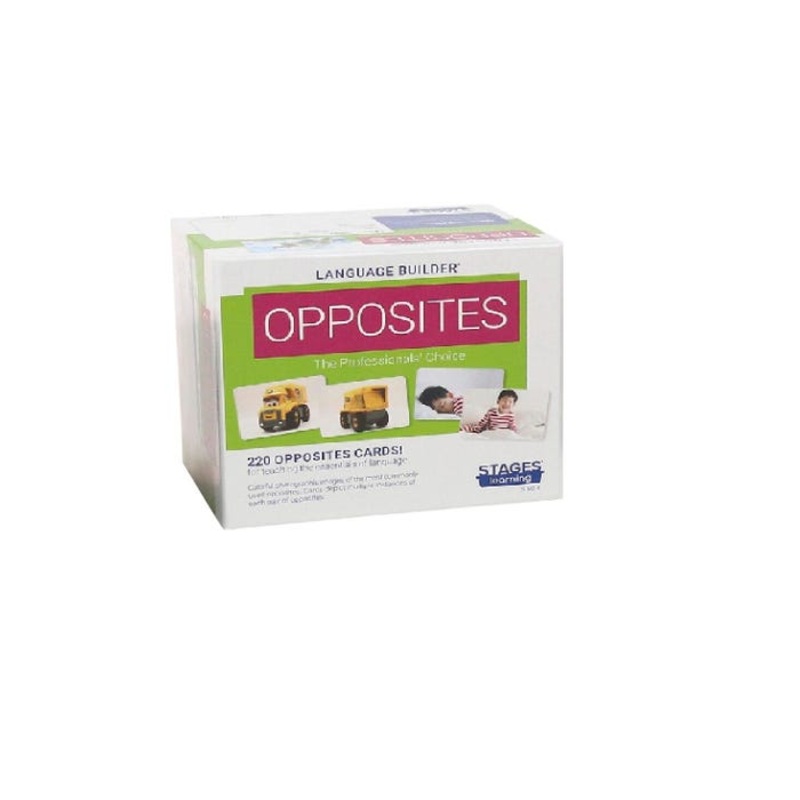 Stages Learning Language Builder, Opposites Cards