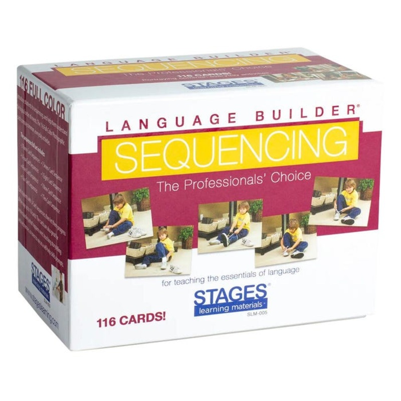 Stages Learning Language Builder, Sequencing Cards