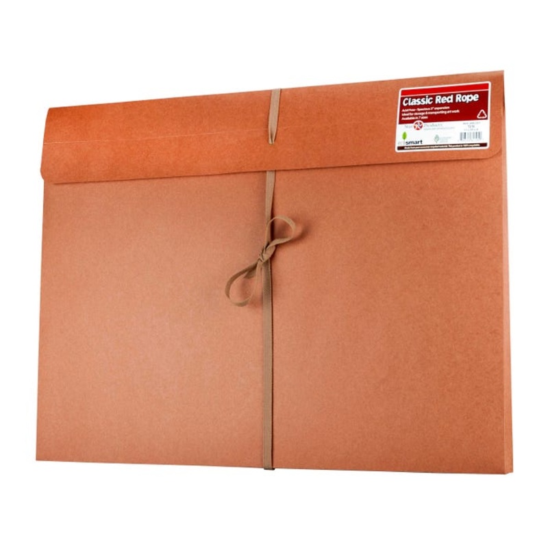 Star Products Cloth Tie Tape Art Portfolio, 22 x 17 x 2 Inches