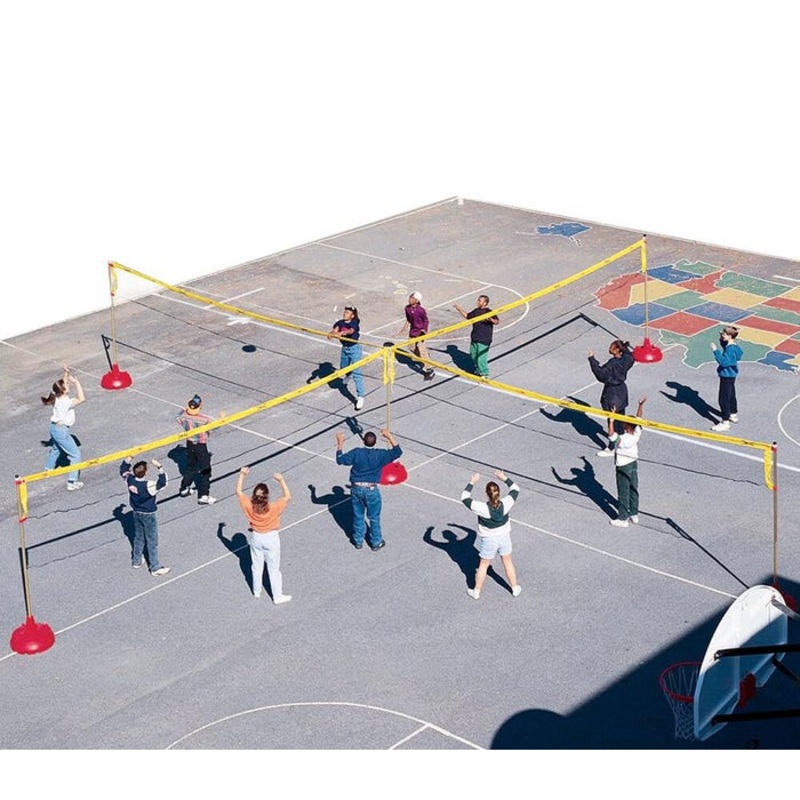 Sportime FourCourt Volley Nets Only, Set of 4