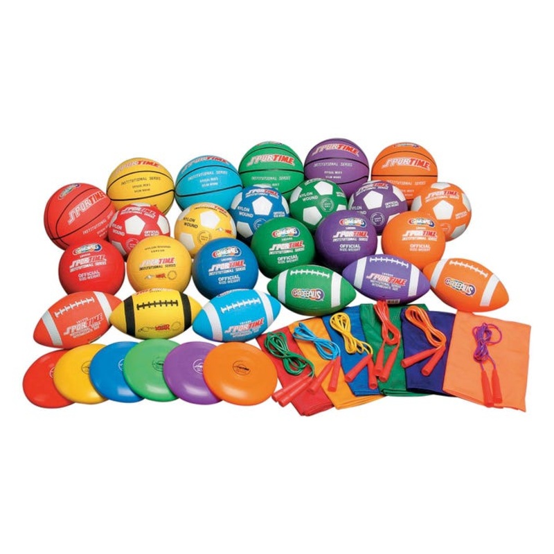 Sportime Gradestuff Middle School Equipment Pack, 42 Pieces