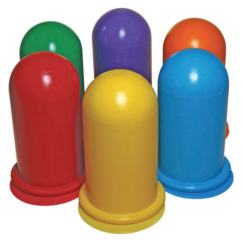 Sportime Stabili-T-Stool and Spot Kit, Various Colors, 12 Pieces