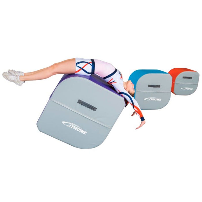 Sportime Tumble Trainer, 30 x 25 Inches, Small, Orange & Gray