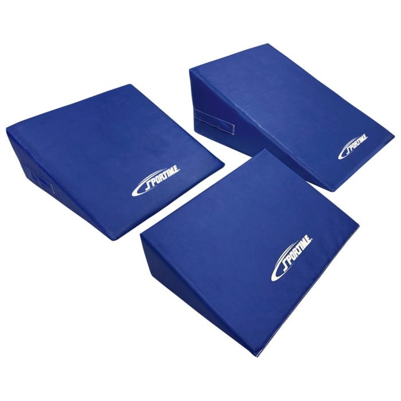 Sportime Variable Wedge, 20 x 30 x 8 Inches, Blue