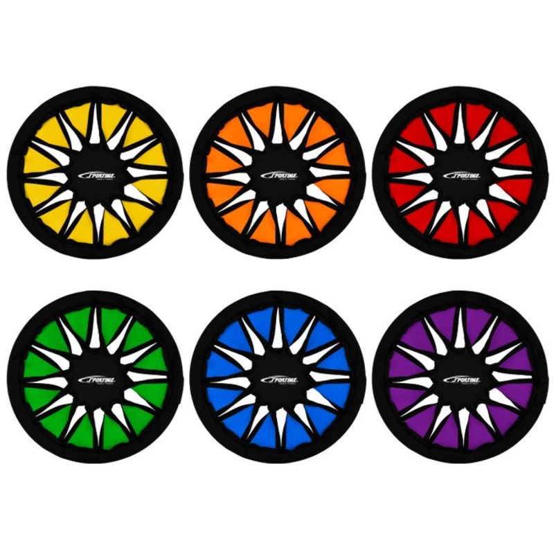 Sportime ColorTwist Flying Discs, Set of 6