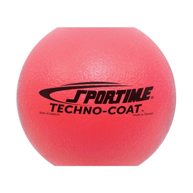 Sportime Techno-Coat Foam Medium Bounce Balls, 6-1/4 Inches, Set of 6