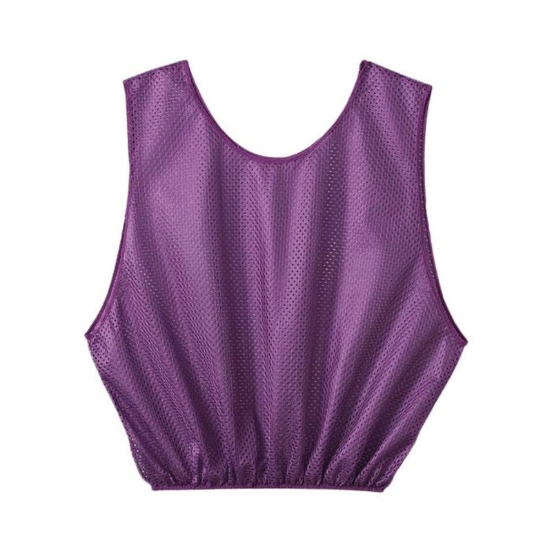 Sportime Adult Mesh Scrimmage Vest, Purple